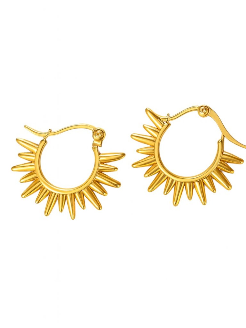 Sunburst Spike Earrings